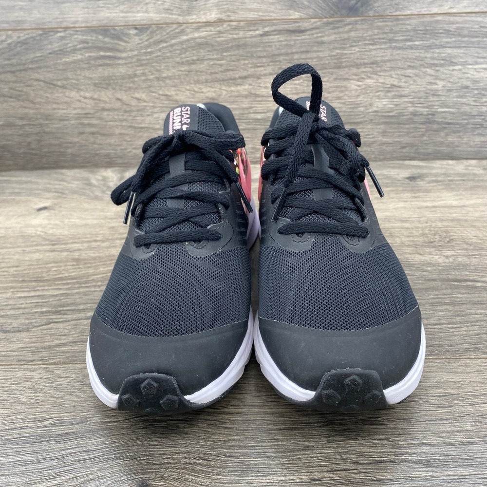 Nike Star Runner 2 Vintage Floral Black Pink Kids Shoes BV1723-001 Size 5Y - Picture 2 of 8